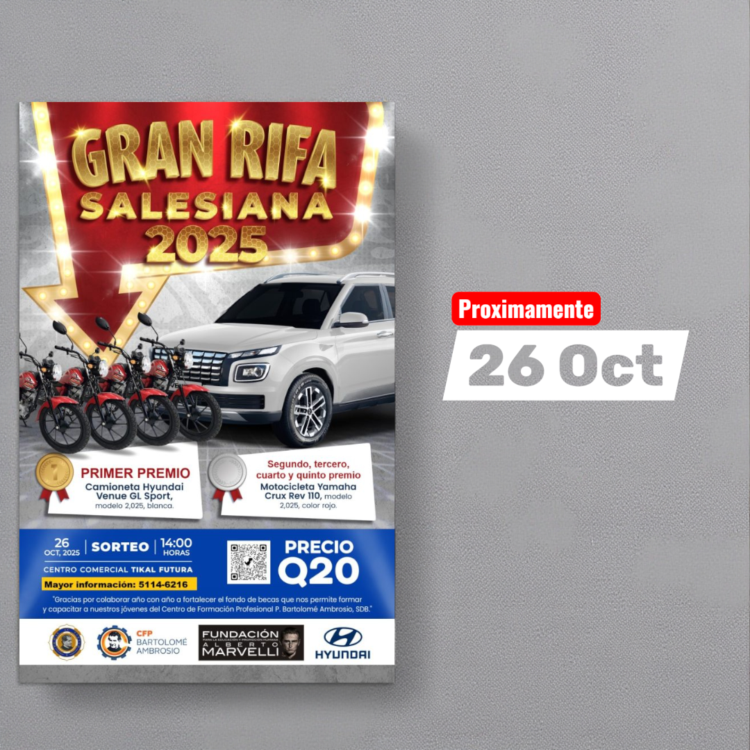 Actividad Gran Rifa Salesiana 2025