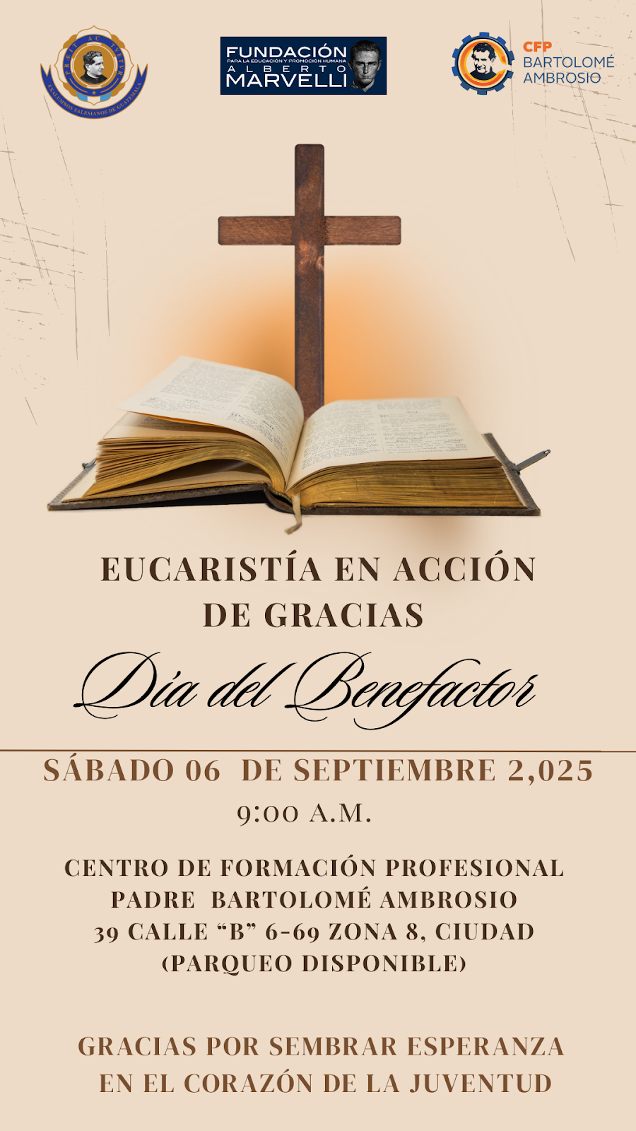 MISA DE BIENHECHORES CFP 2025